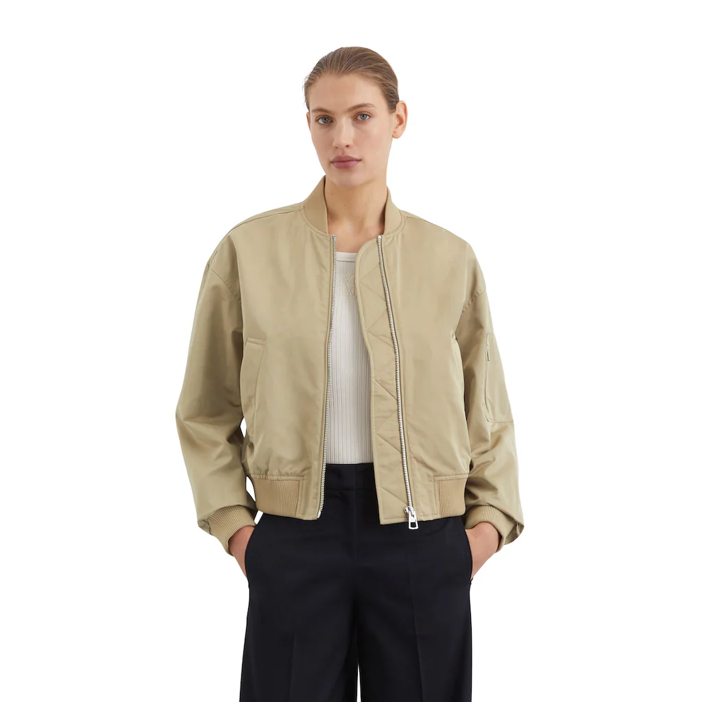Marc O'Polo Outdoorjacke »aus recyceltem Polyester-Twill« ohne Kapuze 2025