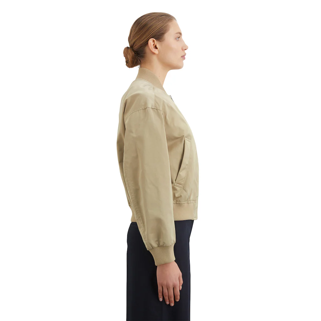 Marc O'Polo Outdoorjacke »aus recyceltem Polyester-Twill« ohne Kapuze 2025