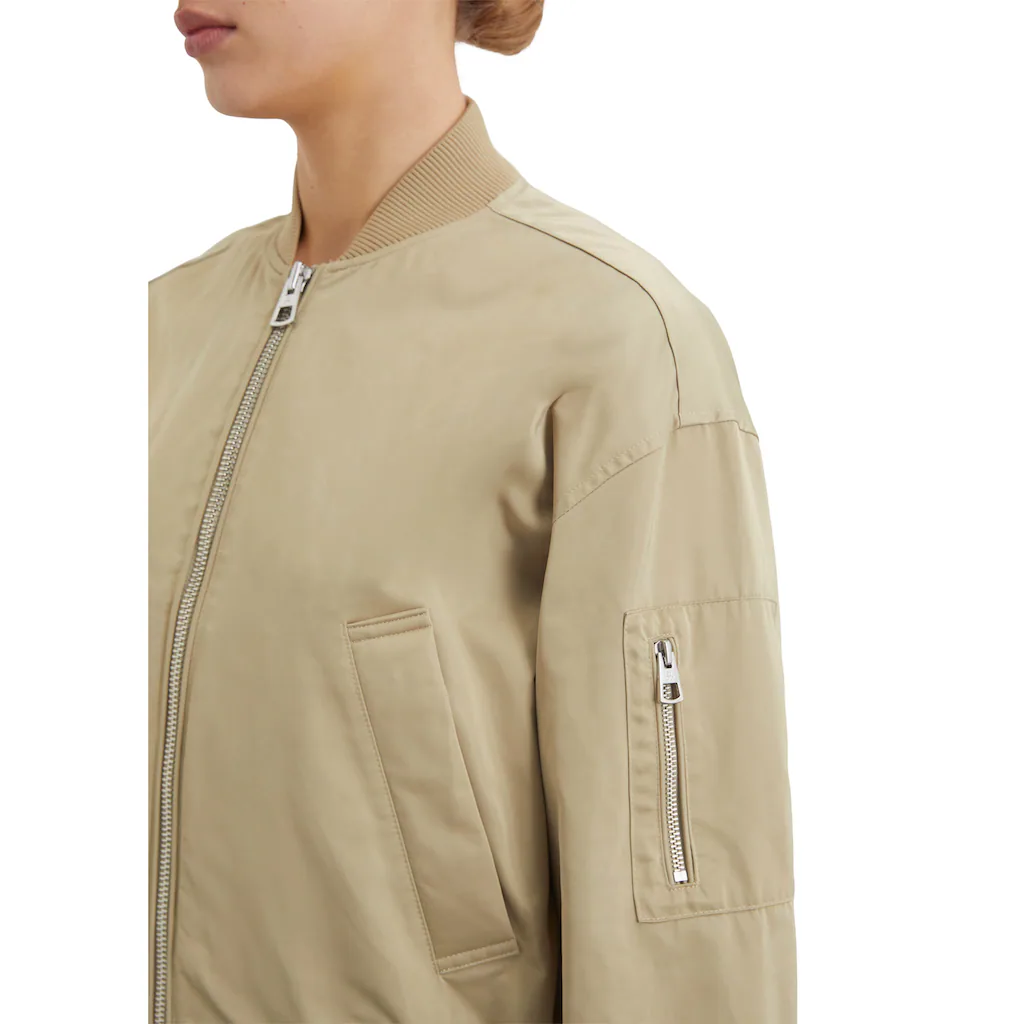 Marc O'Polo Outdoorjacke »aus recyceltem Polyester-Twill« ohne Kapuze 2025