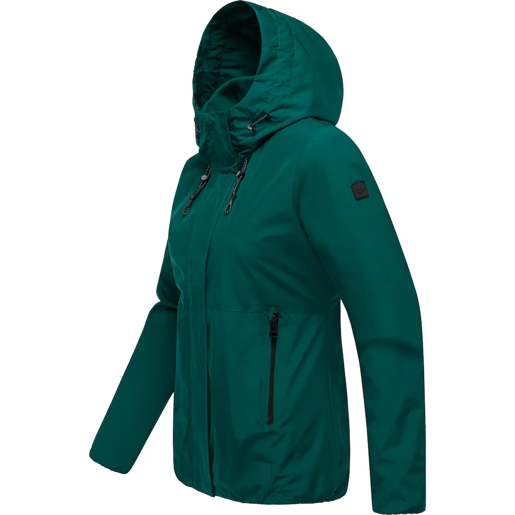 Ragwear Outdoorjacke »Sunniva A« mit Kapuze Wasserdichte und atmungsaktive Übergangsjacke Fabrik Onlineshop