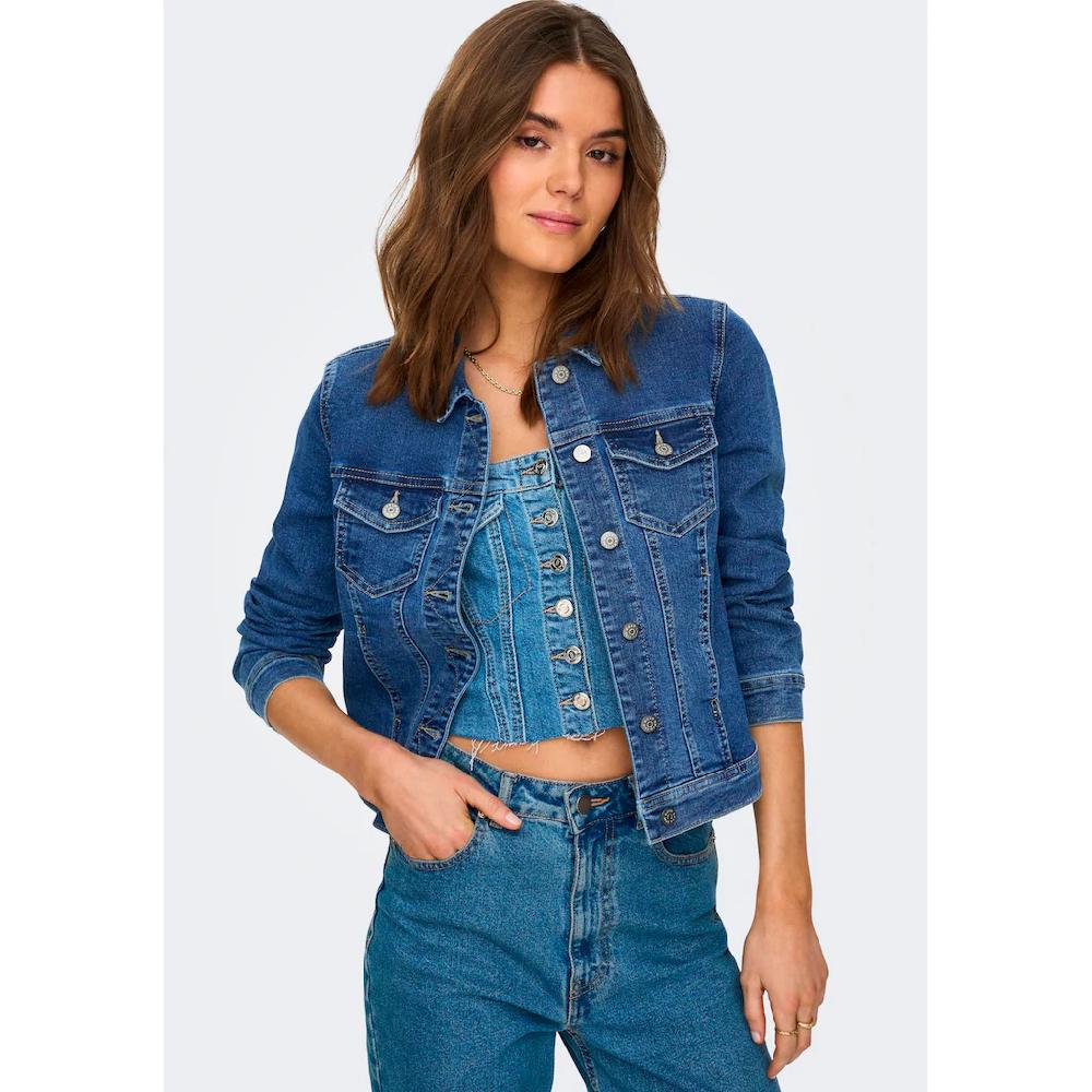 ONLY Jeansjacke »ONLWONDA DNM JACKET PIM« Saisonschlussverkauf