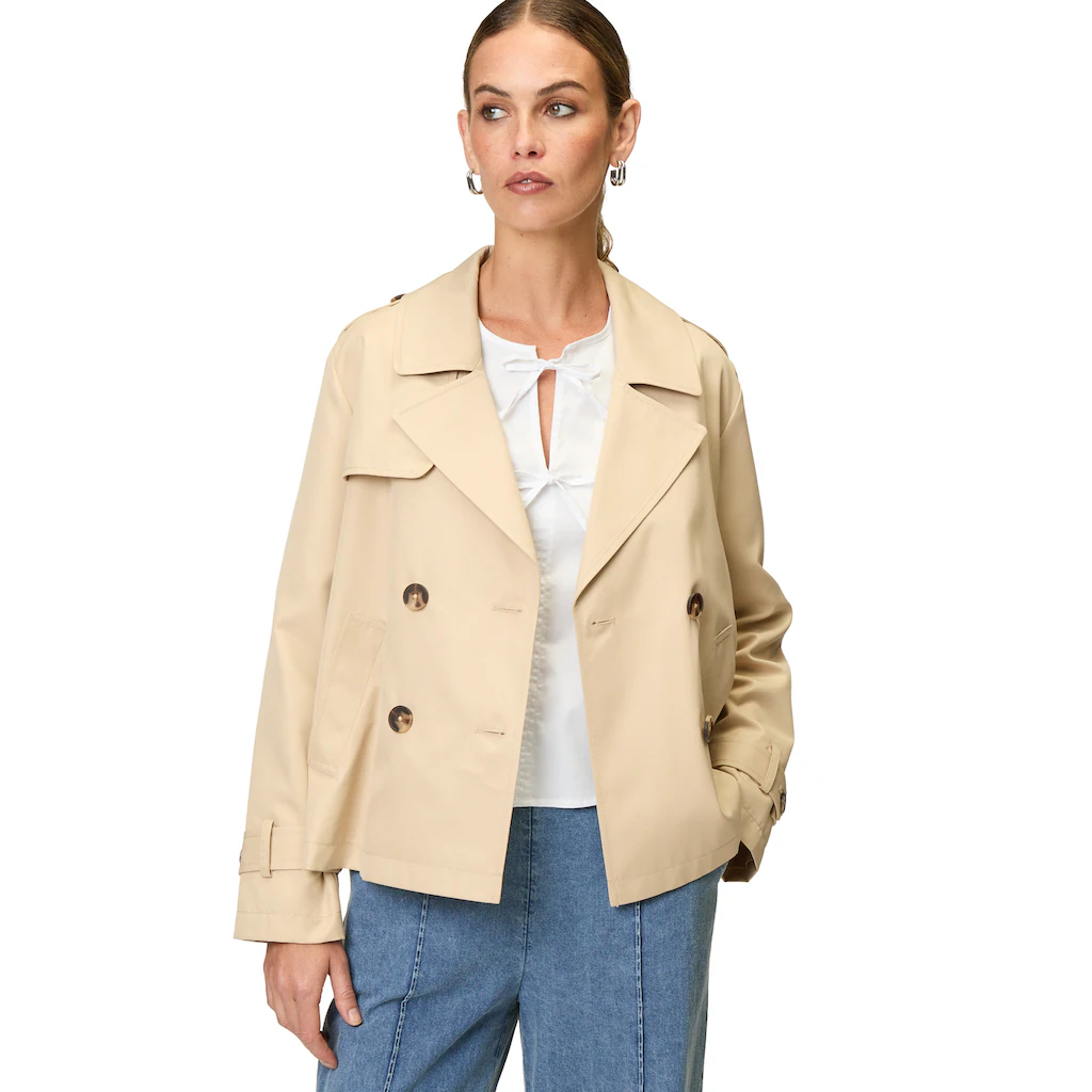 Zero Langjacke »zero Trenchjacke zweireihig mit Reverskragen« Muttertagsangebot