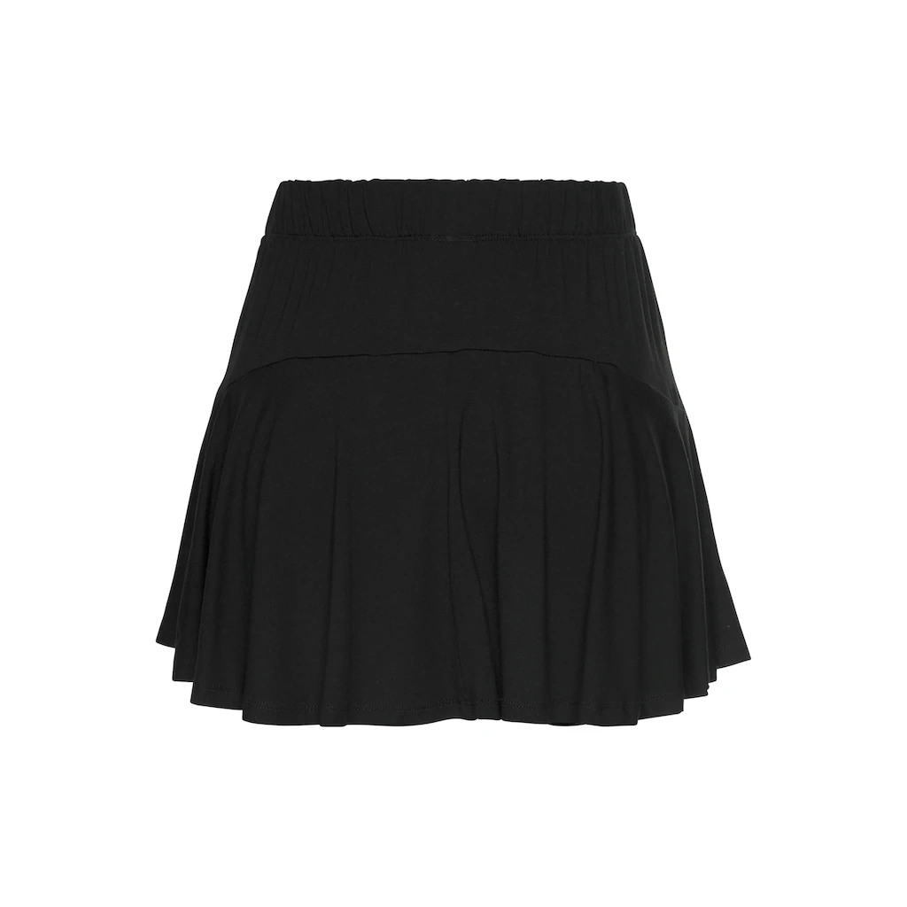 LASCANA Hosenrock Skort Rock inklusive Hose Basic Valentinstagsangebot
