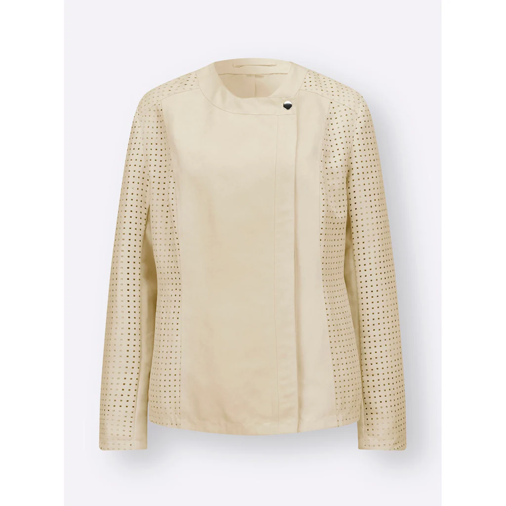 Classic Basics Lederimitatjacke ohne Kapuze Saisonale Angebote