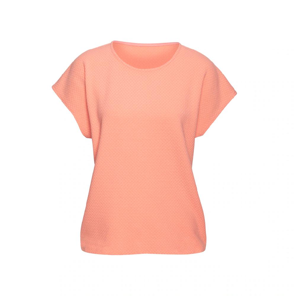 Vivance Kurzarmshirt »aus bügelfreier Strukturqualität« mit Viskose Tiefpreis