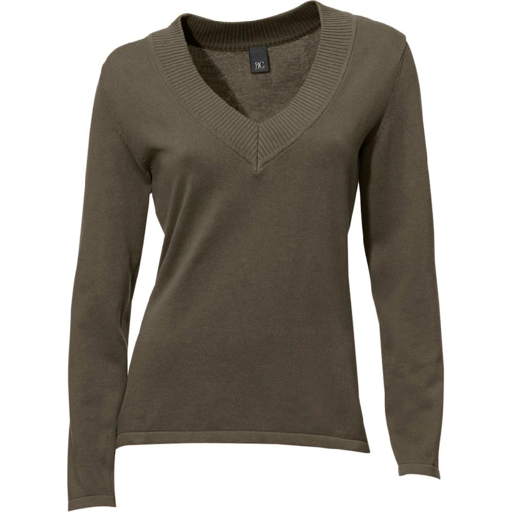 heine Strickpullover »V-Pullover« Begrenzte Freigabe