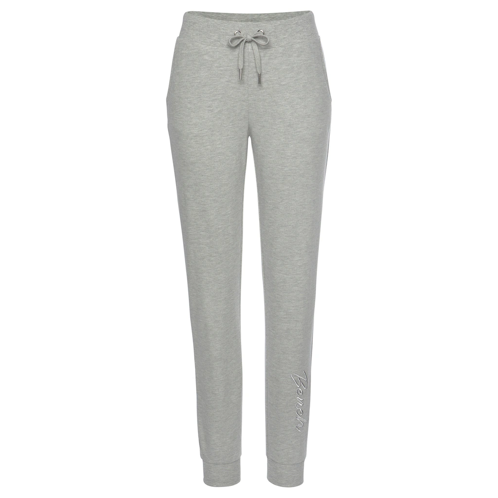Bench. Loungewear Relaxhose mit glänzender Logostickerei Loungeanzug Letzte 2 Tage