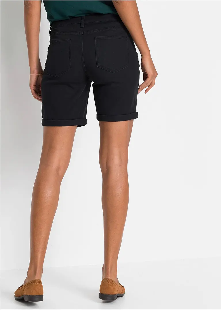 bonprix Sommerliche Stretch-Bermuda mit attraktiver Knopfleiste. - Damen Nur für heute