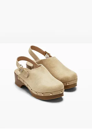 bonprix Modische Clogs - beige - Damen Im Verkauf