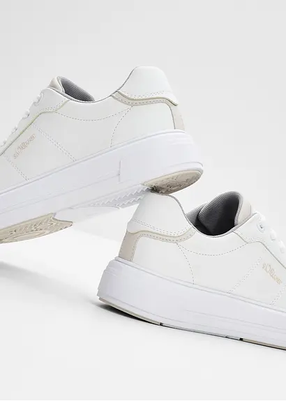 bonprix Zeitloser s.Oliver Sneaker für den Alltag - weiß zollfrei