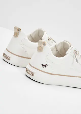 bonprix Bequemer Mustang Sneaker zum reinschlüpfen - weiß Rabatte dieses Monats