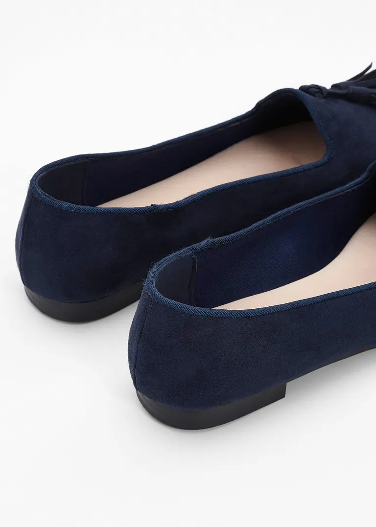 bonprix Eleganter Tassel-Loafer - blau - Damen Online