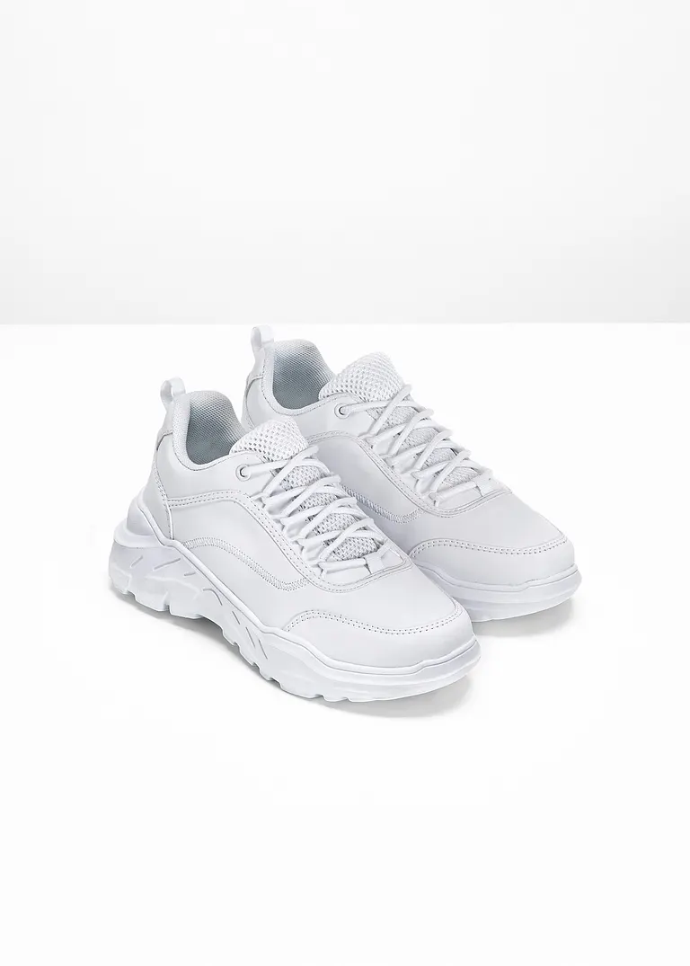 bonprix Modischer Chunky Sneaker - weiß - Damen Günstiger Verkauf