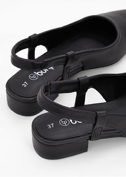 bonprix Zeitloser Sling Pumps für viele Anlässe - schwarz Fabrikverkauf
