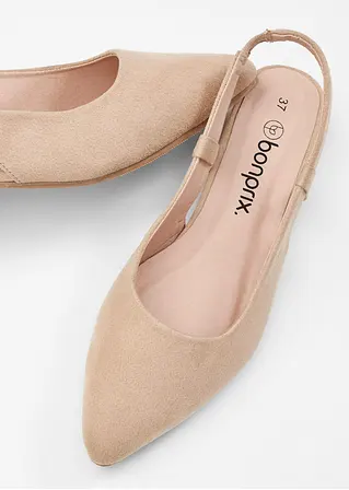 bonprix Zeitloser Sling Pumps für viele Anlässe - beige - Damen Meist gekauft