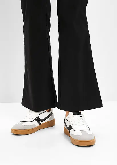 bonprix Modischer Sneaker im Casual-Look - weiß - Damen Sonderangebot