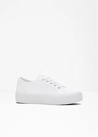 bonprix Schicker Plateausneaker von RAINBOW mit Schnürung - weiß - Damen