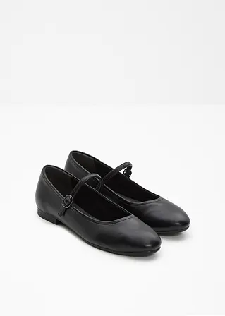 bonprix Modische Tamaris Ballerina im Mary Jane Look - schwarz Online Shopping