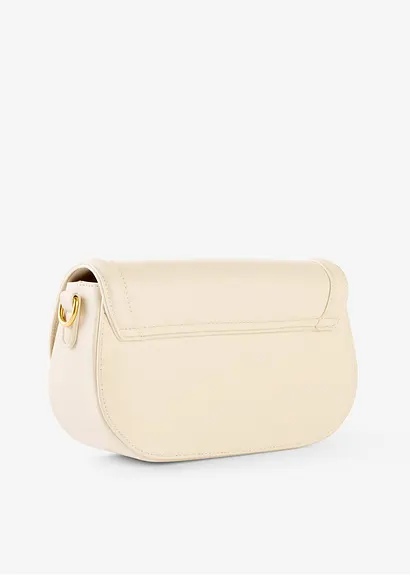bonprix Modische Umhängetasche mit dekorativem Schulterriemen - beige Jubiläumsangebot