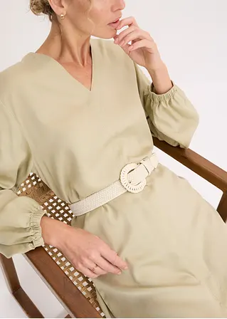 bonprix Geschmackvoller Gürtel mit Struktur - weiß - Damen Online Outlet