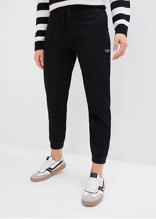 bonprix Twillhose mit Bequembund und aufgesetzten Taschen hinten - Damen Exklusive Angebote
