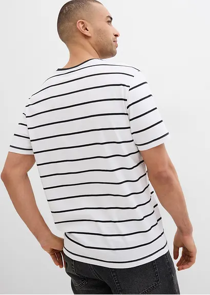 bonprix modernes T-Shirt im günstigen Doppelpack - Herren Super Rabatt