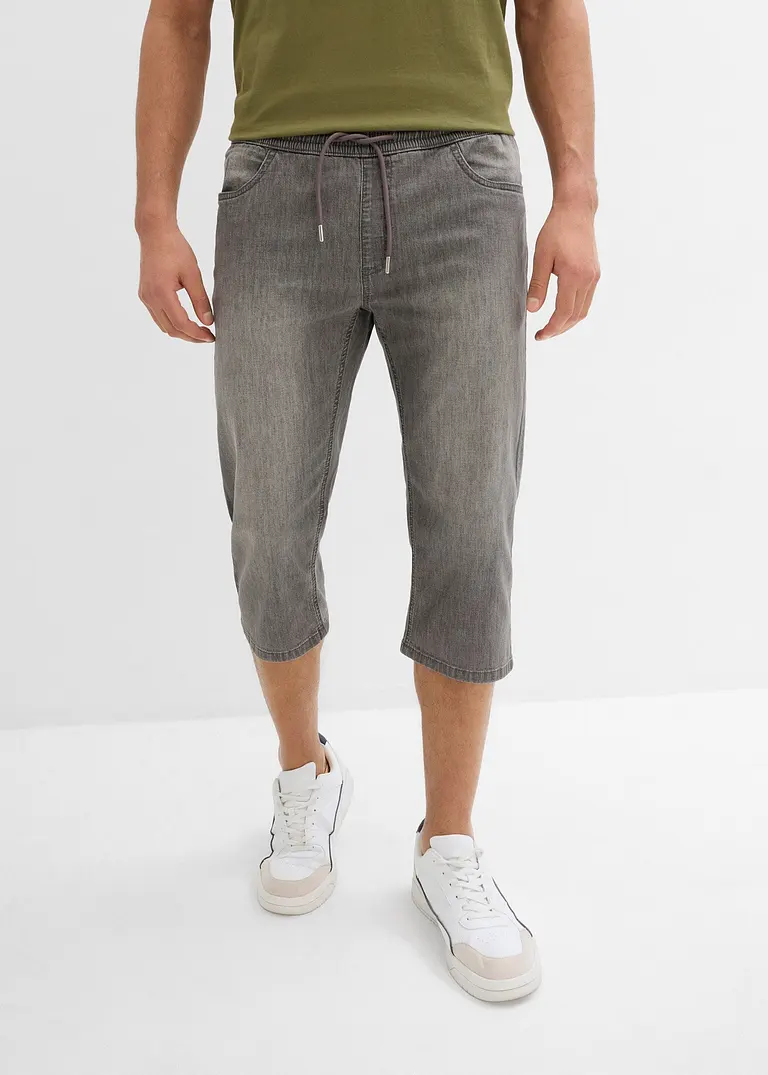 bonprix Bequeme Schlupfjeans in 3/4 Länge aus sommerlich leichtem Denim Clearance-Verkauf