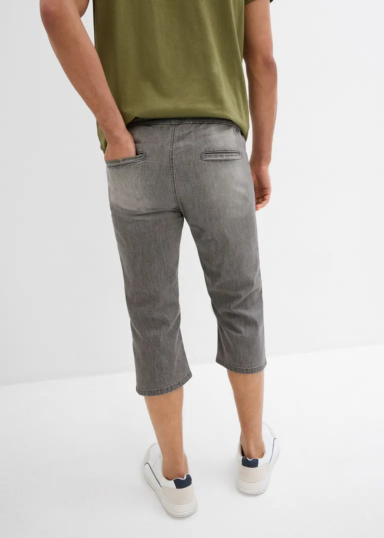 bonprix Bequeme Schlupfjeans in 3/4 Länge aus sommerlich leichtem Denim Clearance-Verkauf