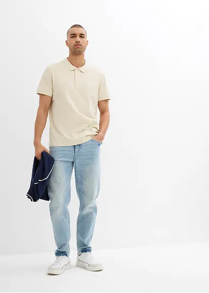 bonprix modernes Poloshirt in Piqué-Qualität im Doppelpack Begrenzt auf 3 Tage