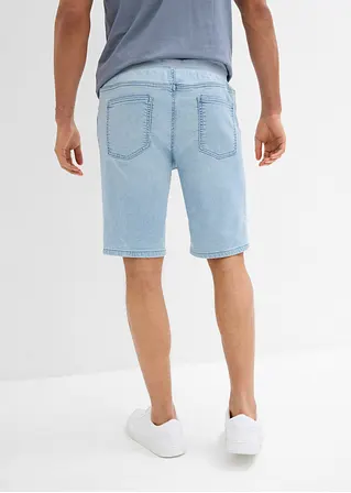 bonprix Kernige Bermuda aus bequemen Sweat-Denim - blau Im Verkauf