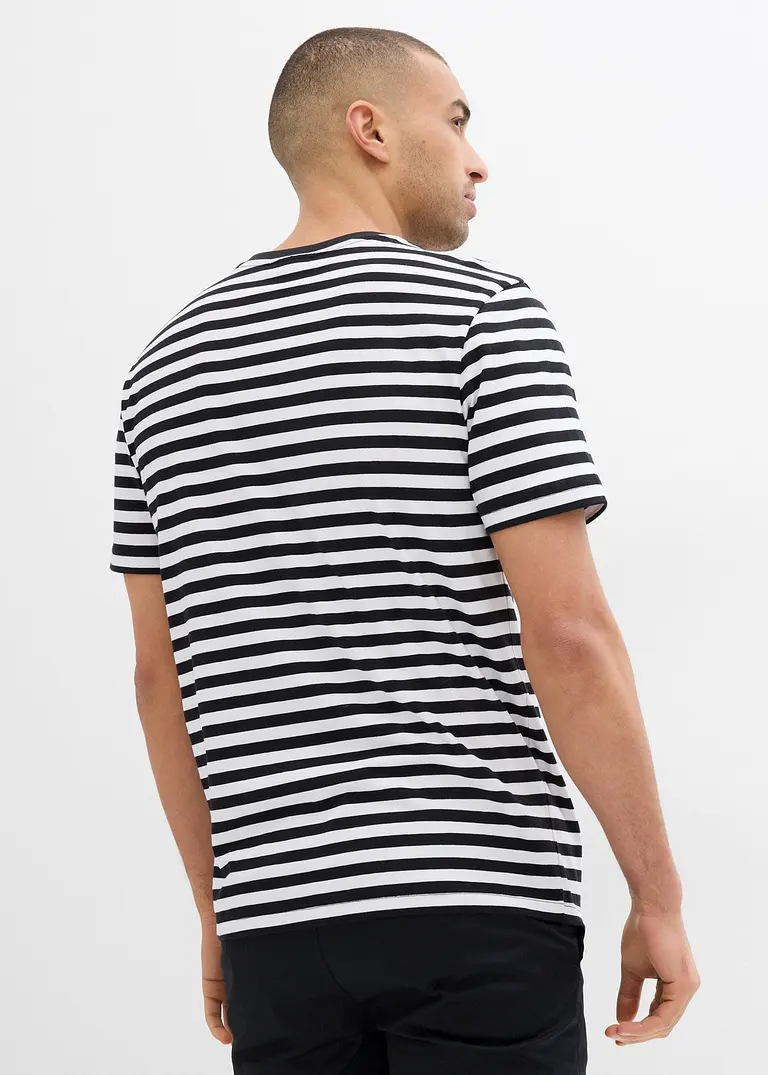 bonprix modernes Henleyshirt m günstigen Doppelpack - Herren Rabatte dieses Monats