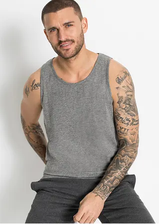 bonprix Basic Tanktops mit Rundhalsausschnitt lässt sich auch als Unterhemd tragen maschinenwaschbar Outlet