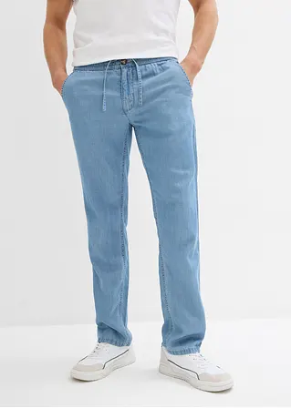 bonprix Modische Schlupfjeans aus sommerlicher Leinen-Baumwoll-Mischung Limitierter Zeitrabatt