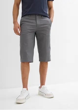 bonprix moderne Long-Bermuda in leichter Qualität - grau Sonderangebot