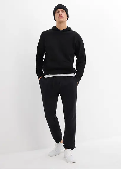 bonprix moderne Basic-Jogginghose im angesagten Loose Fit innen weich angeraut Günstig kaufen