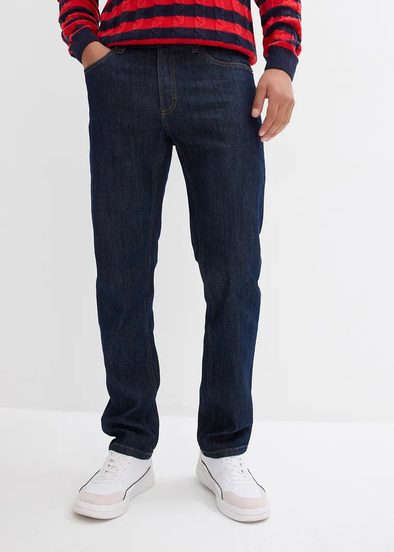 bonprix Die moderne klassische 5-Pocket Jeans ohne Waschung Muttertagsangebot