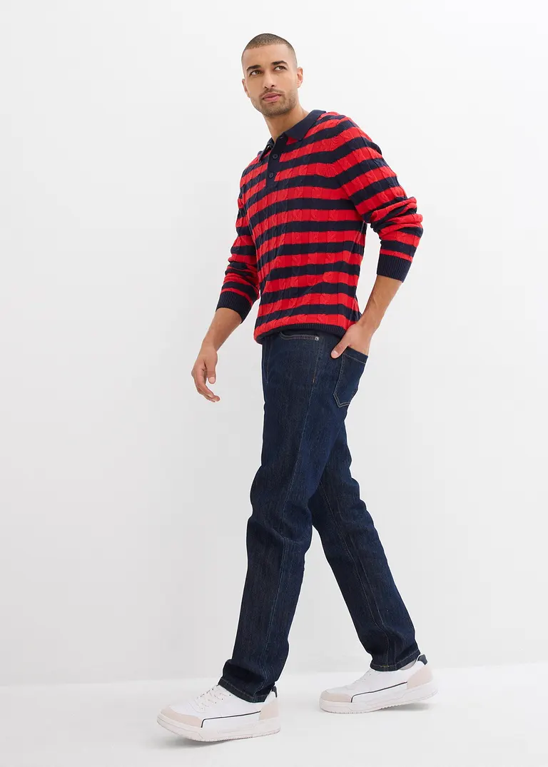 bonprix Die moderne klassische 5-Pocket Jeans ohne Waschung Muttertagsangebot
