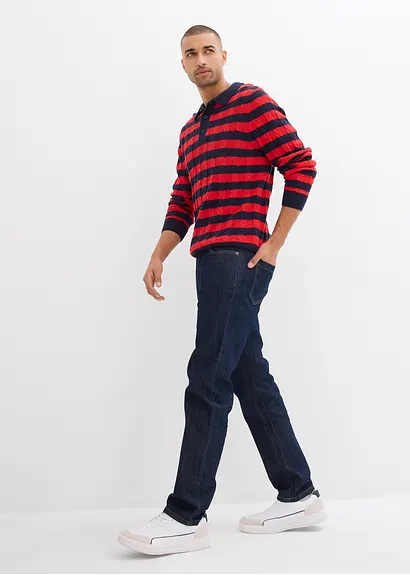 bonprix Die moderne klassische 5-Pocket Jeans ohne Waschung Vatertagsangebot