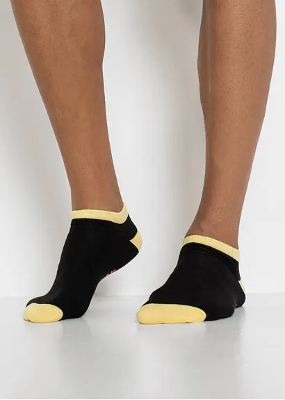 bonprix Praktische Sneakersocken mit eingestrickten Wochentagen im Multipack Blitzangebot