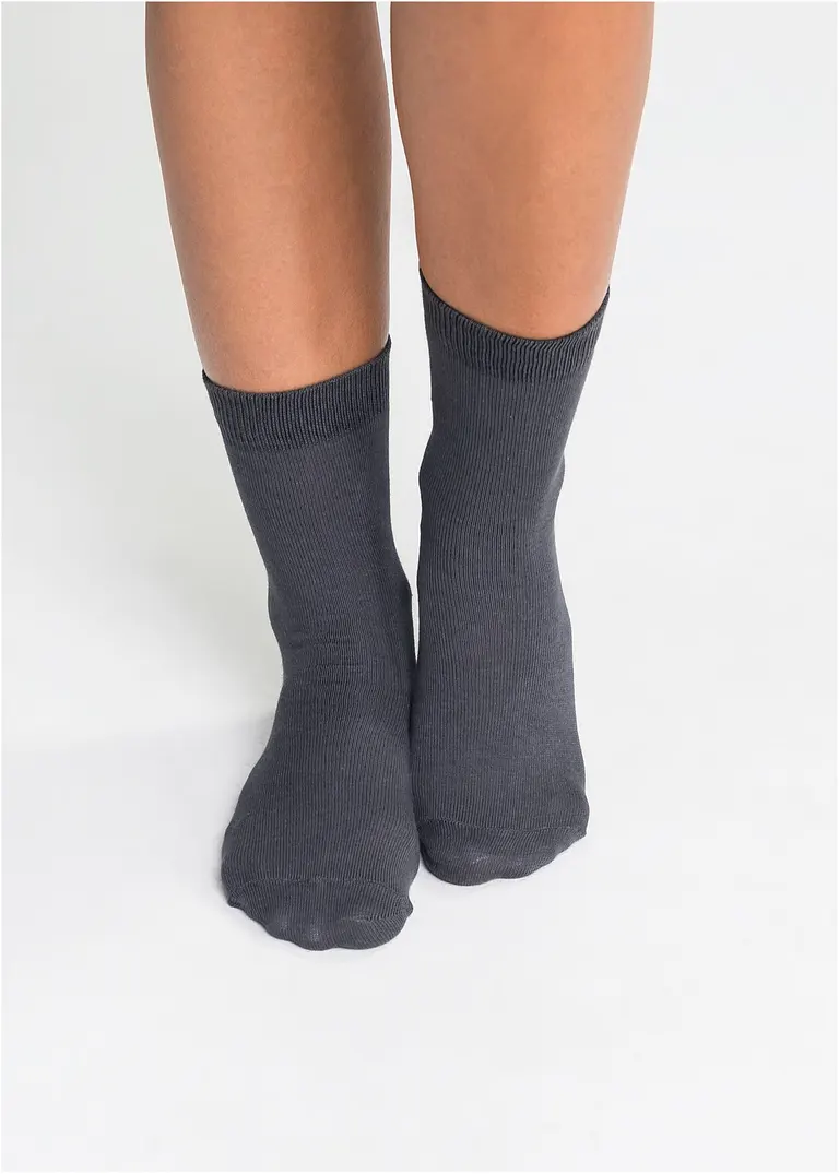 bonprix Klassische Socken im 10er Pack - grautöne - Damen VIP-Rabatte