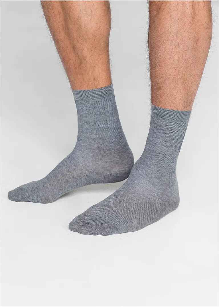 bonprix Klassische Socken im 10er Pack - grautöne - Damen VIP-Rabatte