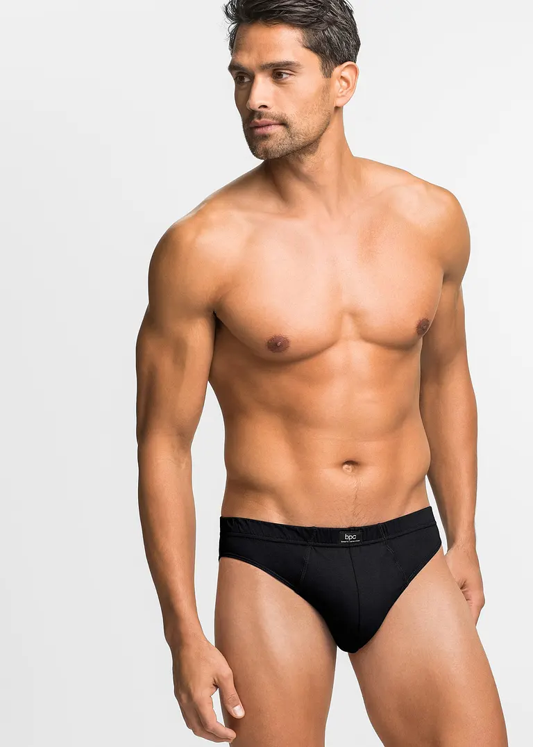bonprix Bequemer Slip im Vorteilspack - schwarz - Herren Super Sparpreis