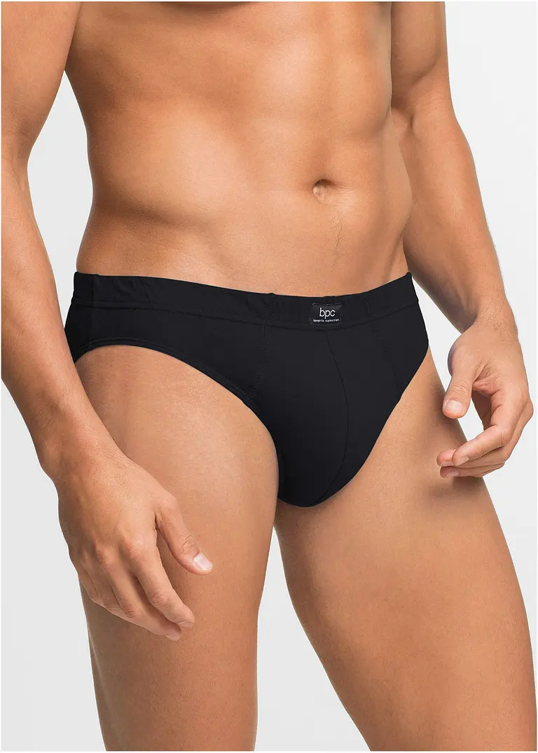 bonprix Bequemer Slip im Vorteilspack - schwarz - Herren Super Sparpreis