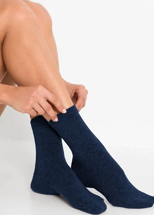 bonprix Trageangenehme Socken mit druckfreiem Bündchen (4er-Pack) - Damen Letzte 3 Tage