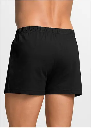 bonprix Lockere Jersey Boxershorts im Set - schwarz uni Neueste Stile