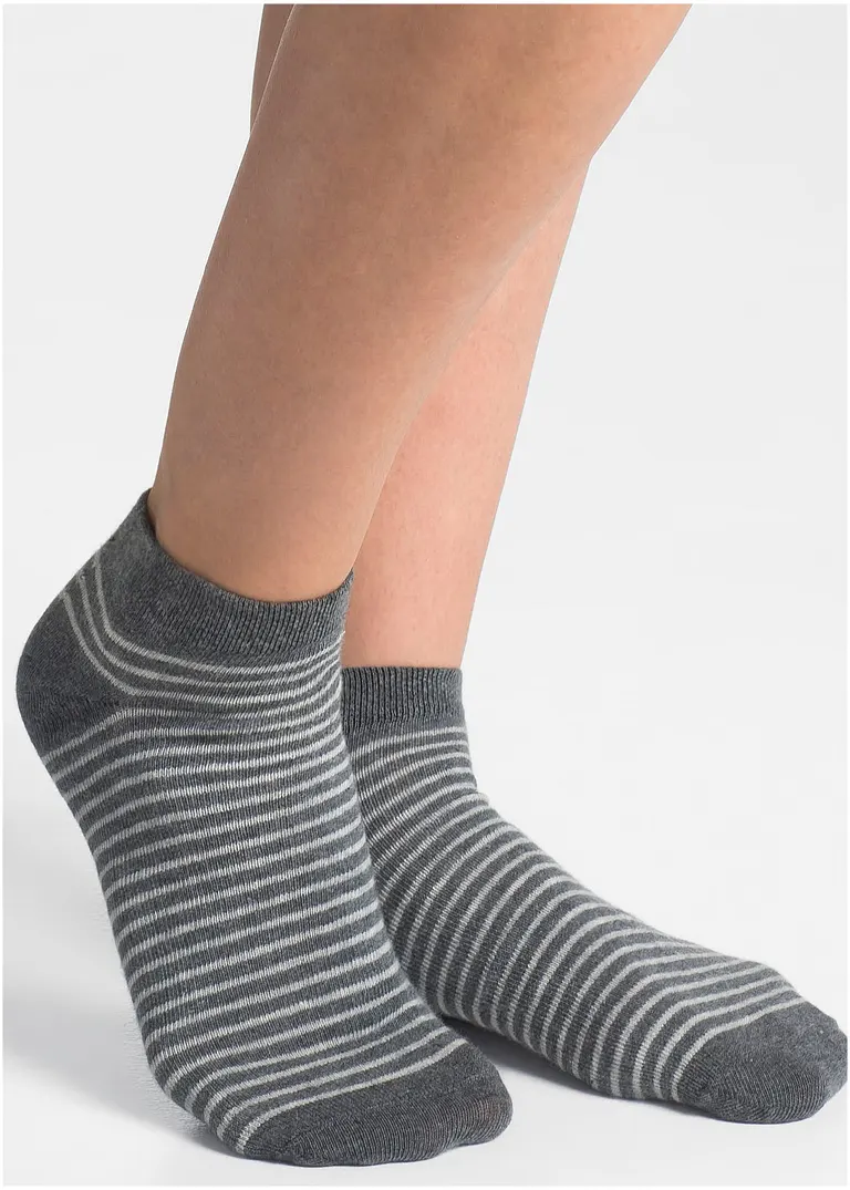 bonprix Sportliche Sneakersocke mit feinem Bündchen - Damen Outlet