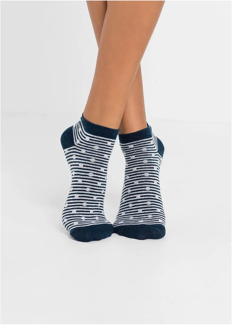 bonprix Sportliche Sneakersocke mit feinem Bündchen - Damen Auslauf
