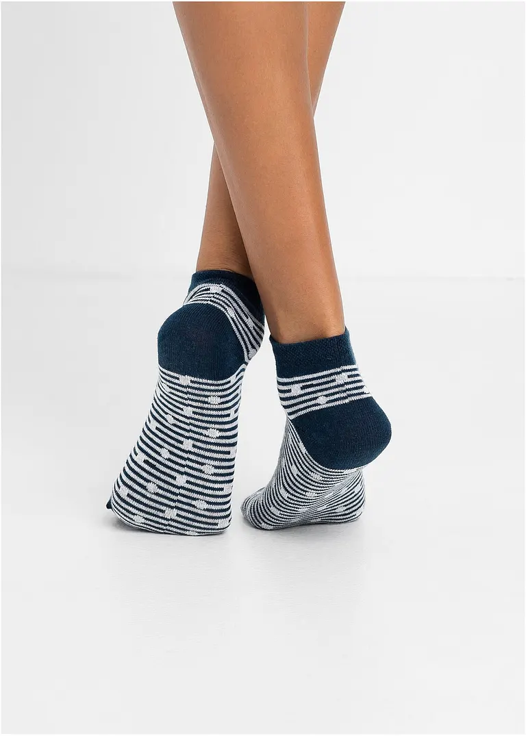 bonprix Sportliche Sneakersocke mit feinem Bündchen - Damen Auslauf