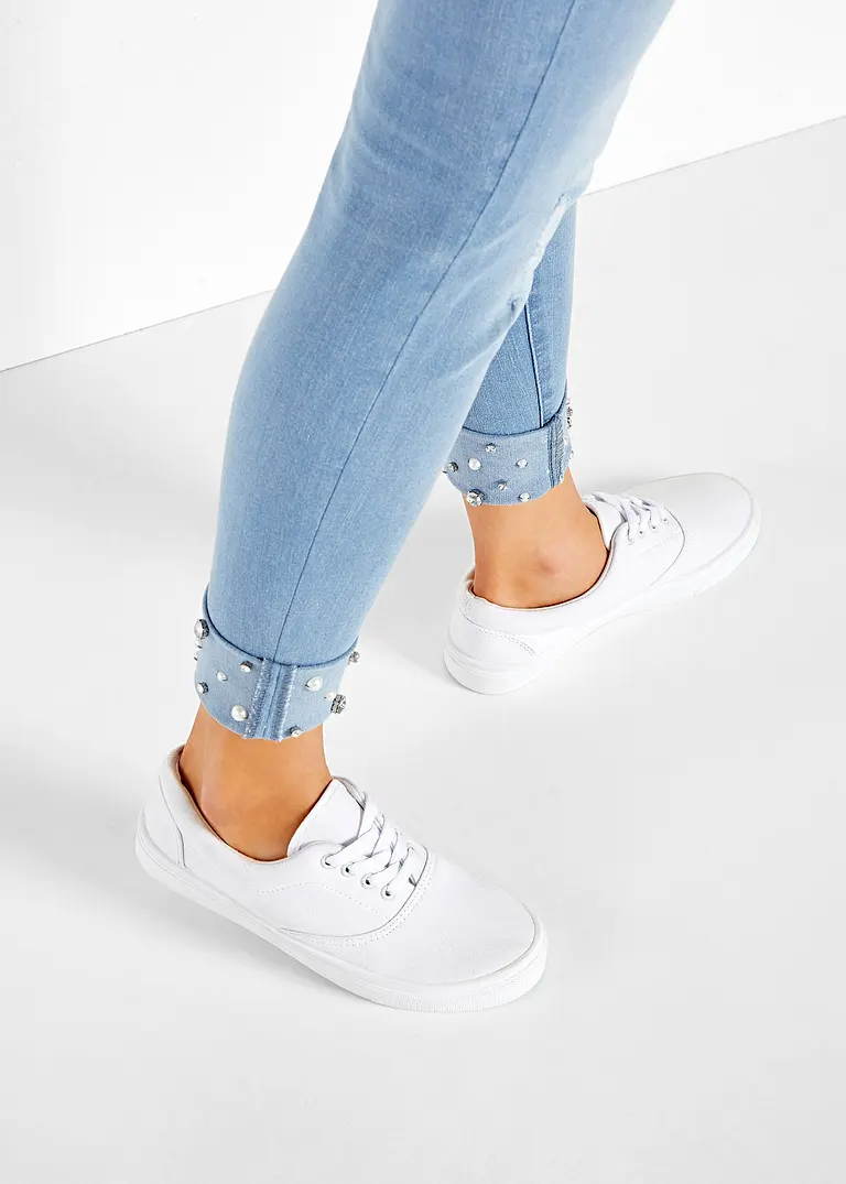 bonprix Sportlicher Sneaker von bpc ideal für die Freizeit - weiß - Damen Schlussverkauf