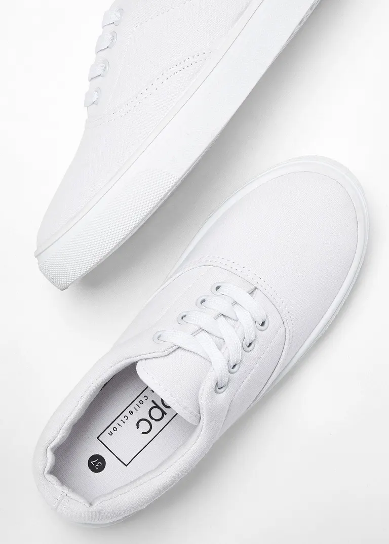 bonprix Sportlicher Sneaker von bpc ideal für die Freizeit - weiß - Damen Schlussverkauf